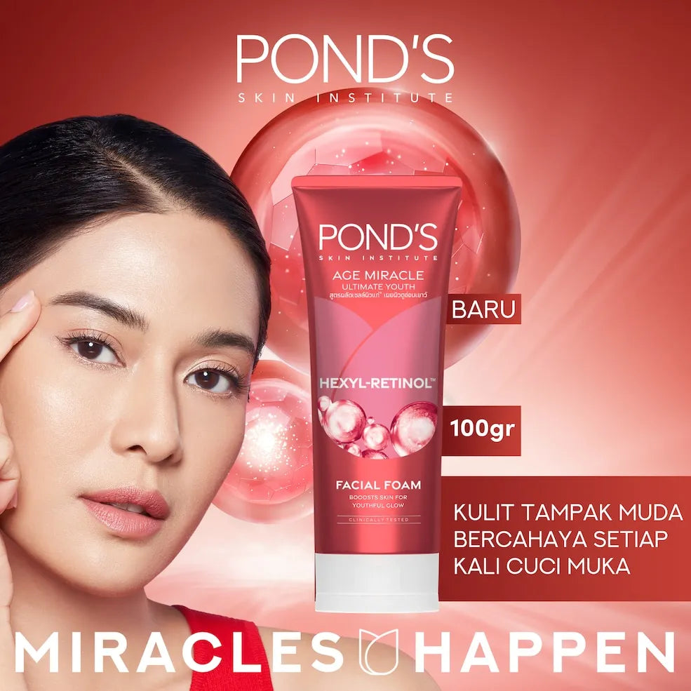 PONDS Age Miracle Ultimate Youth Facial Foam 90g