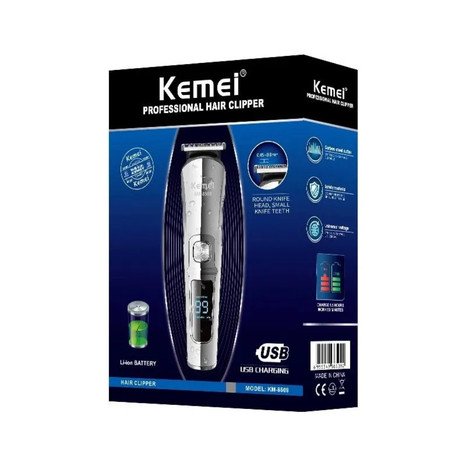 Kemei KM-8509 Waterproof Hair Clipper and Beard Trimmer for Men