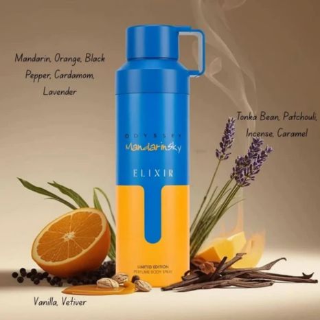 Armaf Odyssey Mandarin Sky Elixir Perfume Body Spray 200ml