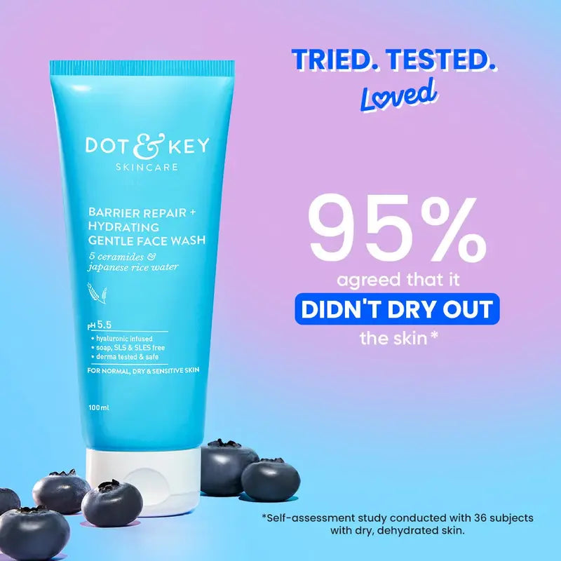 Dot and Key Barrier Repair Gentle Hydrating Face Wash 100ml