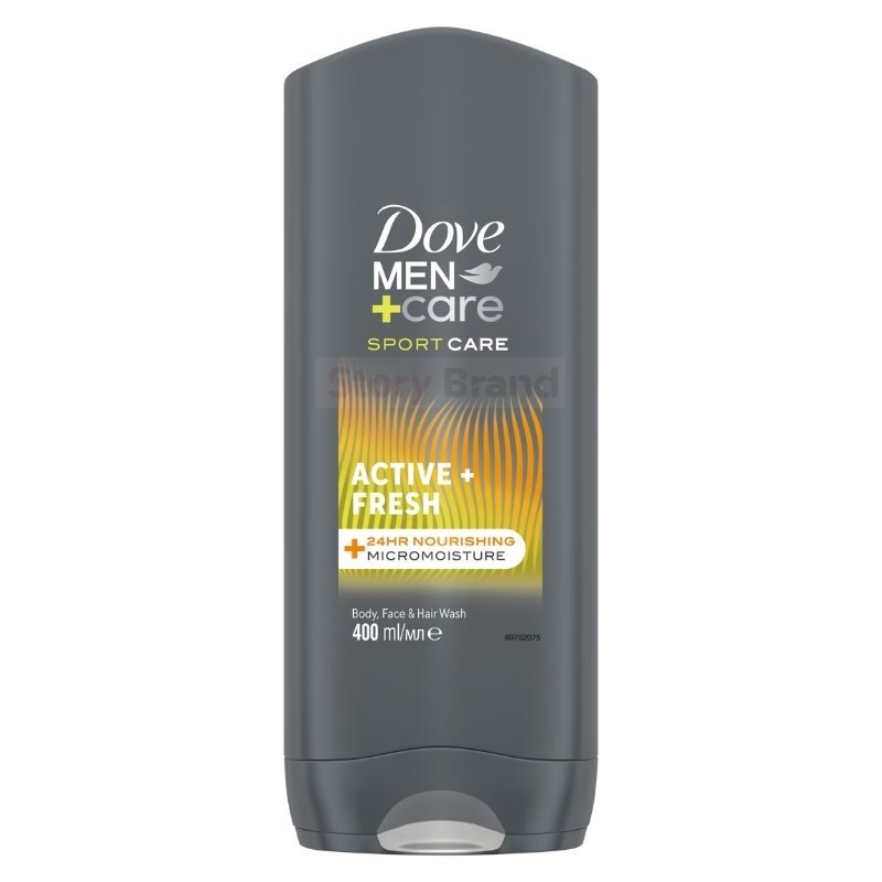 Dove Men+Care Sport Care Active Fresh 3-in-1 Shower Gel 400ml