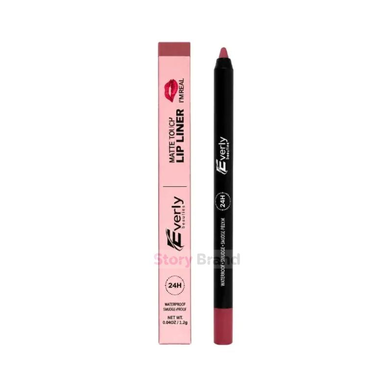 Everly Beauties Matte Me Up Lip Liner Pencil