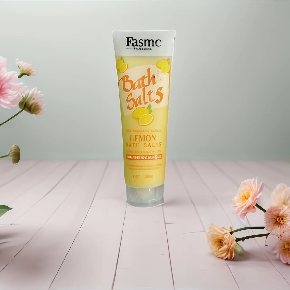 Fasmc Bath Salts With Lemon Body Massage Scrub 380g