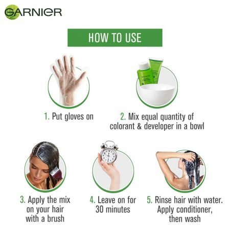 Garnier Color Naturals Shade 3 Darkest Brown, 60g