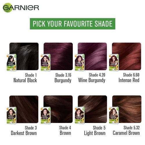 Garnier Color Naturals Shade 4 Brown 70ml + 60g