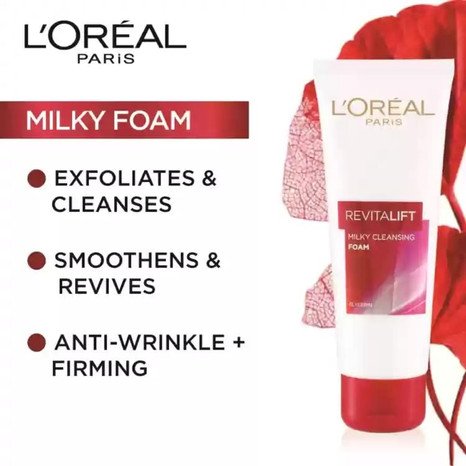L’Oréal Paris Revitalift Cleansing Foam with Glycerin 100g