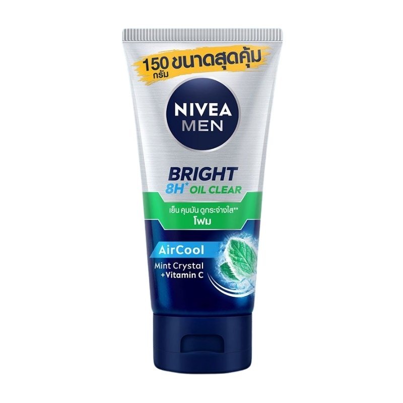 NIVEA Men Bright Oil Clear Face Foaming Wash 150ml