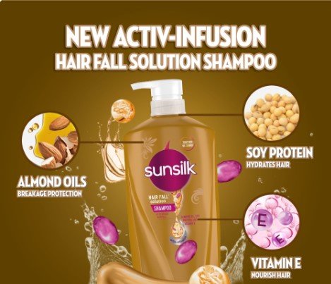 Sunsilk Hair Fall Solution Shampoo 625ml