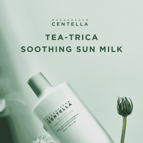 SKIN1004 Madagascar Centella Tea-Trica Soothing Sun Milk SPF50+ PA++++ (50ml)