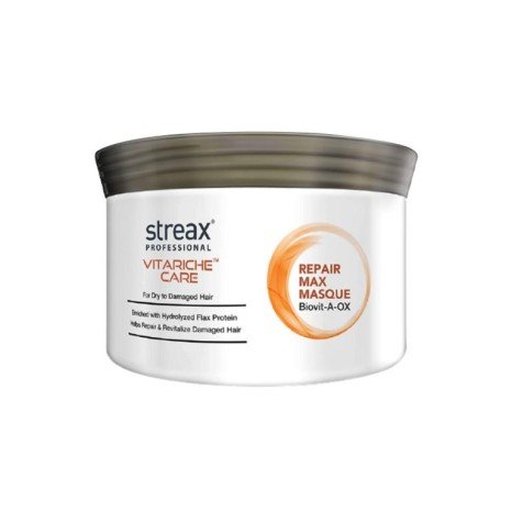 Streax Professionals Repair Max Masque for Dry to Damaged Hair (500gm)