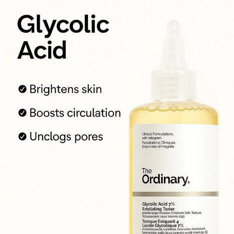 The Ordinary Glycolic Acid 7% Exfoliating Toner – 100ml