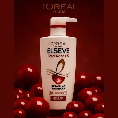 LOréal Paris Elseve Total Repair 5 Repairing Shampoo 410ml