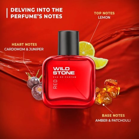Wild Stone Red Eau De Parfum For Men 50ml