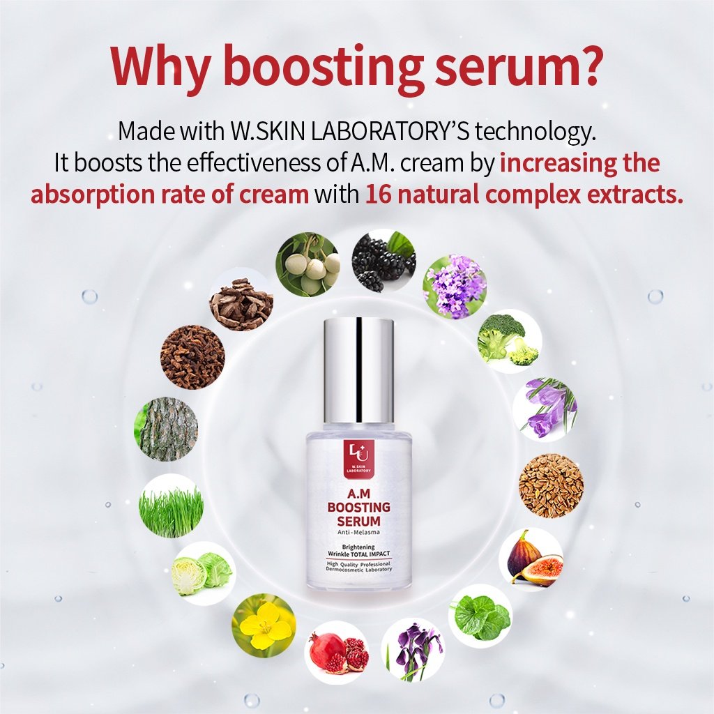 W.Skin Laboratory A M Boosting Serum (Anti-Melasma) 30ml
