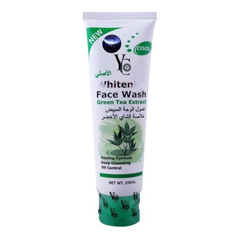 YC-Green Tea Whitening Face Wash (100ml)