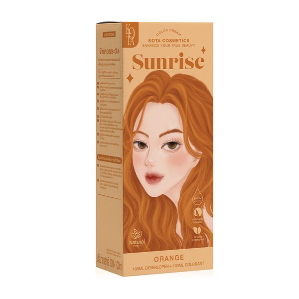 Kota Cosmetics Sunrise Orange 100ml
