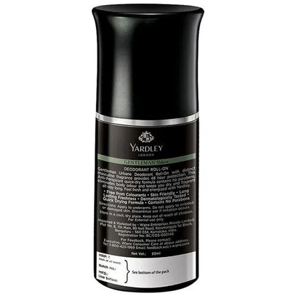 Yardley London Gentleman Urbane Anti-Perspirant Deodorant Roll-On  50ml
