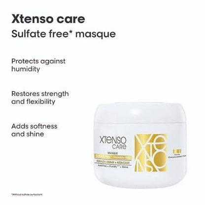 Loreal Xtenso Care Masque Anti Frizz Fluidity Hair Mask 196g