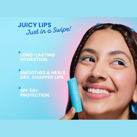 Dot and Key Barrier Repair Hydrating Lip Balm  Non Tinted blueberry bliss 4.5g