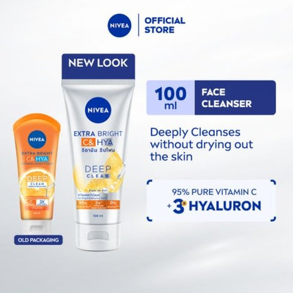 Nivea Extra Bright C HYA Vitamin Foam 100ml