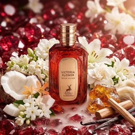 Maison Alhambra Victoria Flower Rosa Lilium for Women   100ml