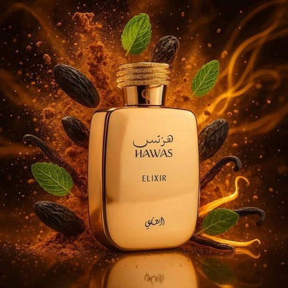 Rasasi Hawas Elixir Eau de Perfume For Unisex   100ml
