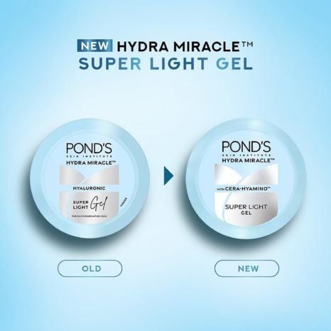 POND'S Super Light Gel Hyaluronic and Vitamin E Moisturiser  200ml