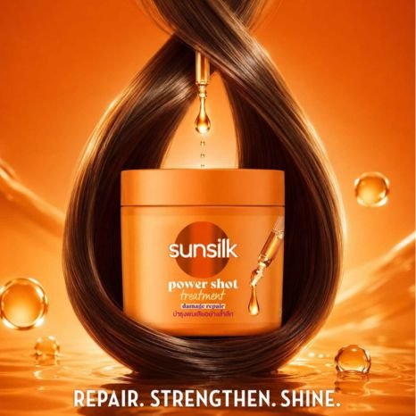Sunsilk Power Shot Treatment Damage Repair Hair Mask  20ml