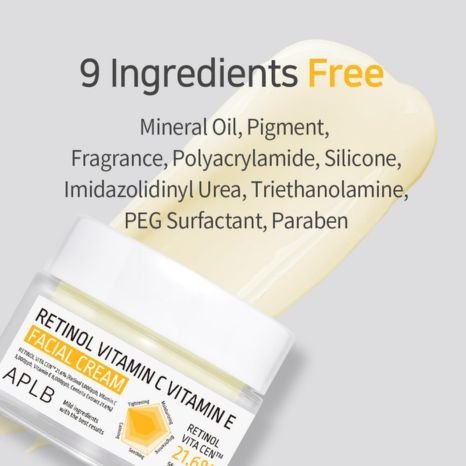 APLB Retinol Vitamin C Vitamin E Facial Cream    55ml