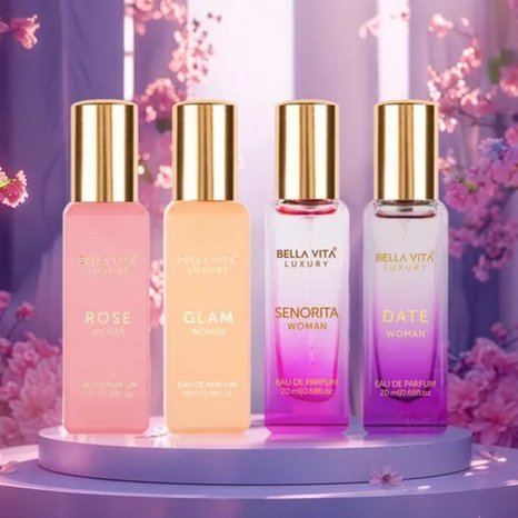 Bellavita  Perfume Gift Set for Women – (20ml x 4)