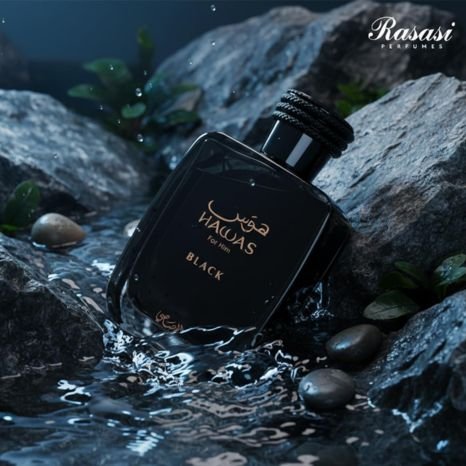 RASASI Hawas Black Eau De Parfum For Men  100ml