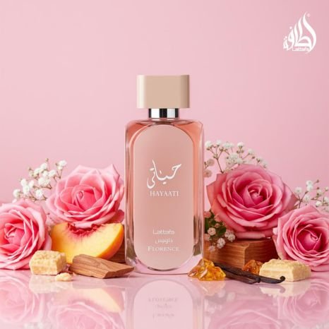 Lattafa Hayaati Florence Eau de Perfume For Women   100ml