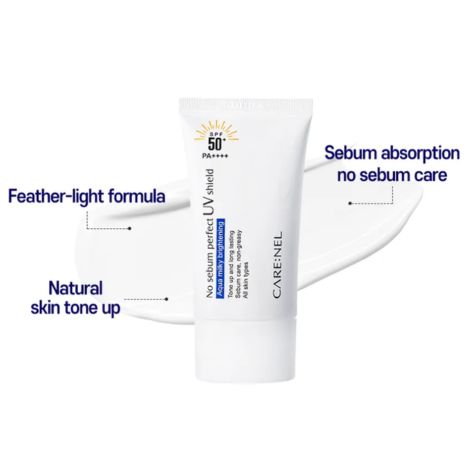 CareNel No Sebum Perfect UV Shield SPF50+ PA++++    50ml