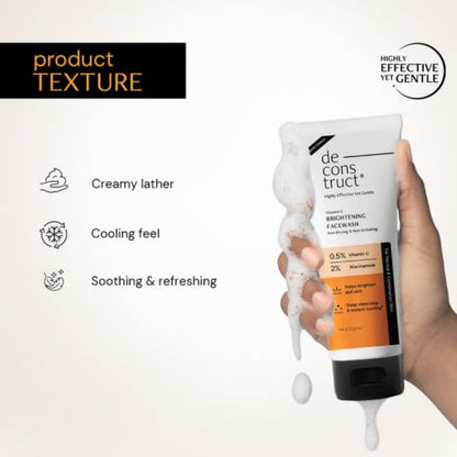 Deconstruct Vitamin C Brightening Face Wash     100ml