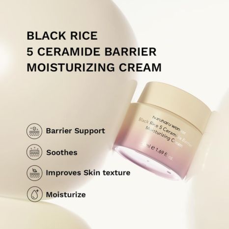 haruharu wonder Black Rice 5 Ceramide Barrier Moisturizing Cream    50ml