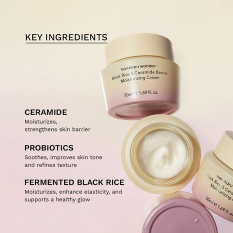 haruharu wonder Black Rice 5 Ceramide Barrier Moisturizing Cream    50ml