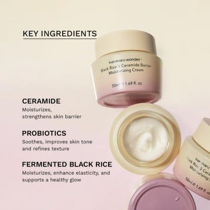 haruharu wonder Black Rice 5 Ceramide Barrier Moisturizing Cream    50ml