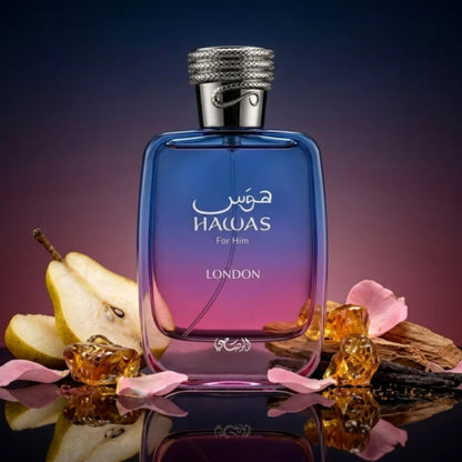 Rasasi Hawas London EDP For Woman And Man      100ml