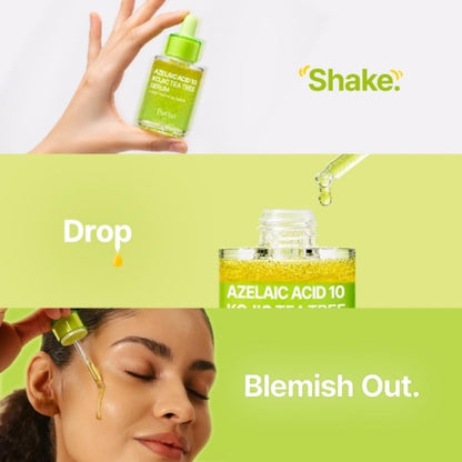 Purito Azelaic Acid 10 Kojic Tea Tree Serum    30ml