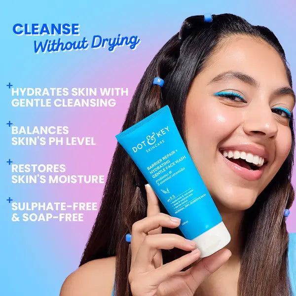 Dot and Key Barrier Repair Gentle Hydrating Face Wash 100ml