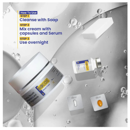 Biocos 5-in-1 Beauty Cream - Anti-Aging, Brightening, and Deep Hydrating formula