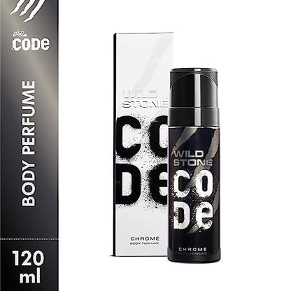 Wild Stone Code Chrome Body Perfume For Men   (120ml)