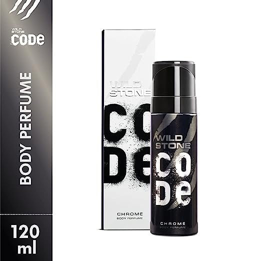 Wild Stone Code Chrome Body Perfume For Men   (120ml)