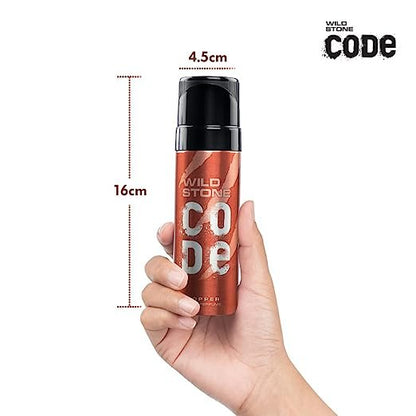 Wild Stone Code Copper Fine Fragrance For Men (120ml)