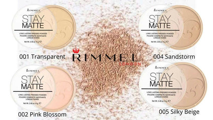 Rimmel Stay Matte Pressed Powder 14g - 004 Sandstorm