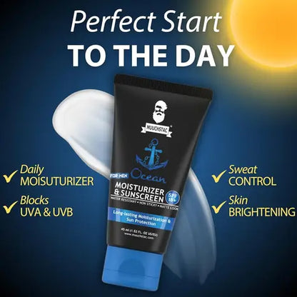 Muuchstac Ocean Moisturizer & Sunscreen SPF18+   45ml
