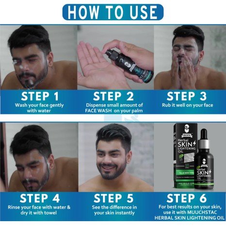 Muuchstac Ocean Face Wash For Men 100ml