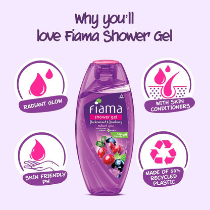 Fiama Blackcurrent & Bearberry Shower Gel    250ml