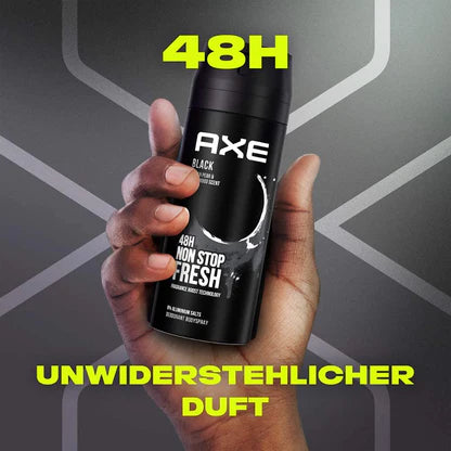 AXE Black Body Spray Deodorant 150ml