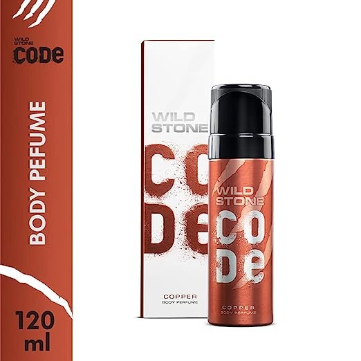 Wild Stone Code Copper Fine Fragrance For Men (120ml)